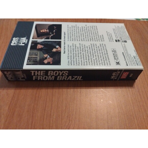 The Boys from Brazil (VHS) 1978 Sci-fi Conspiracy Thriller - CBS FOX - Picture 6 of 7